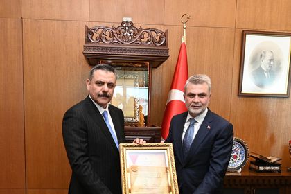 Başkan Görgel, İçişleri Bakanı Çiftçi’yi ağırladı