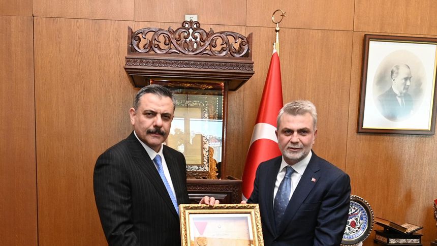 Başkan Görgel, İçişleri Bakanı Çiftçi’yi ağırladı