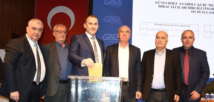 Güneydoğu Anadolu Kuru Meyve ve Mamulleri İhracatçıları Birliği’nde yeni dönem