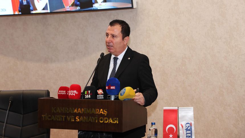 KMTSO Başkanı Buluntu: Kahramanmaraş, üretim gücüyle yeniden yükselecek