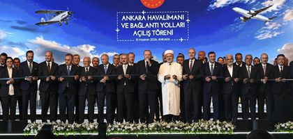 Ankara Havalimanı hizmete açıldı