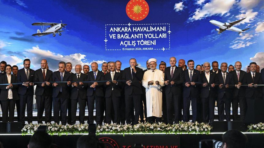 Ankara Havalimanı hizmete açıldı