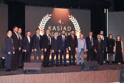 KASİAD Ödülleri sahiplerine verildi