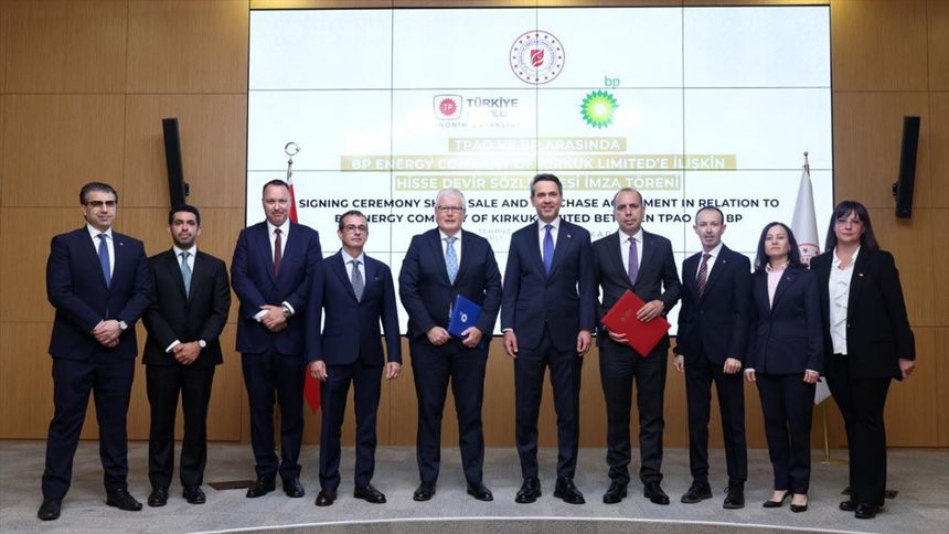 TPAO, BP'nin Kerkük merkezli şirketinin yüzde 15'ini aldı
