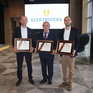Elektroteks’in ihracat başarısı ödüllendirildi