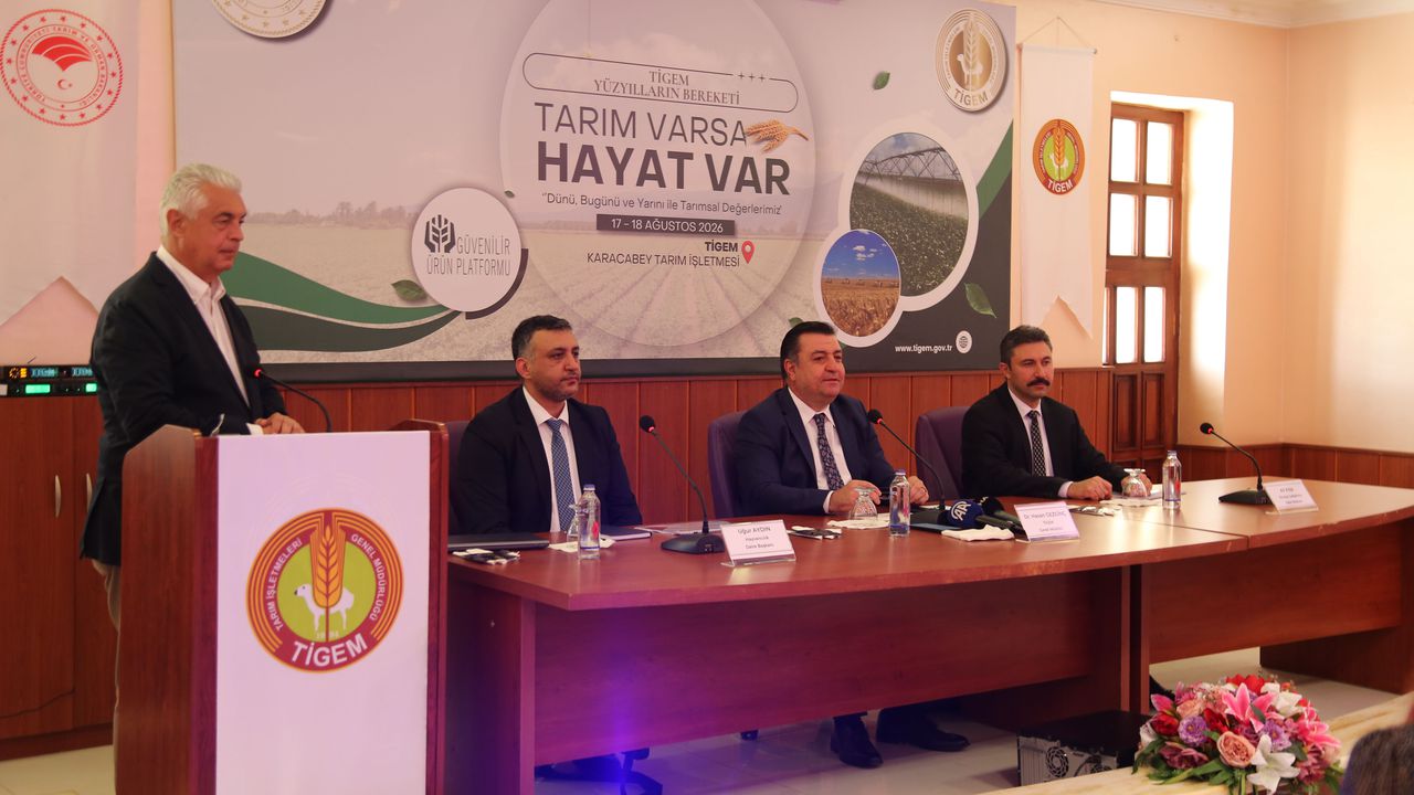 Tarım ve gıda sektörünün temsilcileri TİGEM Karacabey’de buluştu