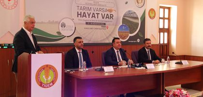 Tarım ve gıda sektörünün temsilcileri TİGEM Karacabey’de buluştu