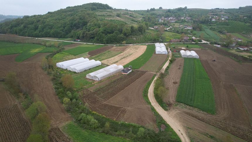 Kocaeli’de üreticiye yüzde 50 hibe destekli modern seralar kuruldu