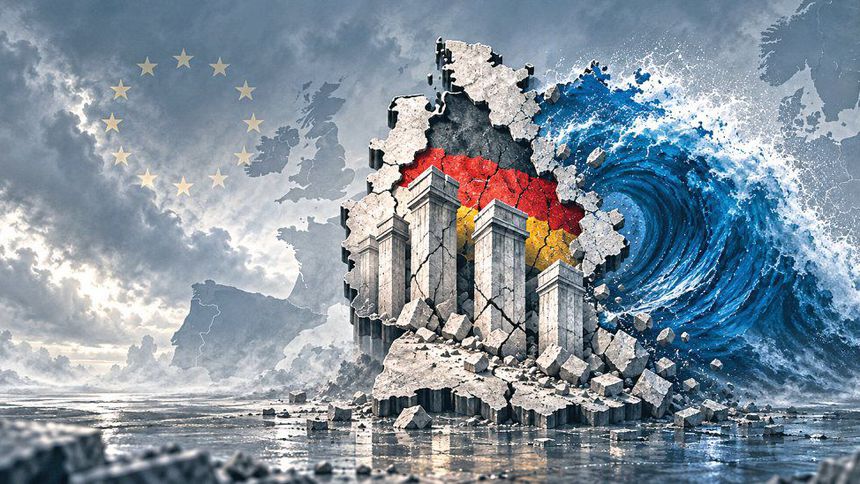 Almanya’da mavi dalga: AfD yükselirken, merkez çöküyor Almanya’da mavi dalga: AfD yükselirken, merkez çöküyor