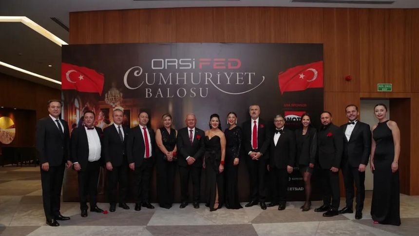 Kayseri iş dünyası ORSİFED Cumhuriyet Balosu’nda buluştu Kayseri iş dünyası ORSİFED Cumhuriyet Balosu’nda buluştu