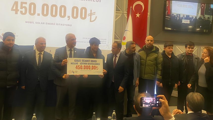 Gebze Ticaret Odası’ndan mesleki eğitime 2,6 milyon TL’lik proje desteği
