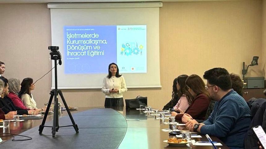 Gaziantep’te Kurumsallaşma, Dönüşüm ve İhracat Eğitimi düzenlendi