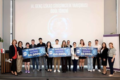Genç İZİKAD girişimcilik yarışması sonuçlandı