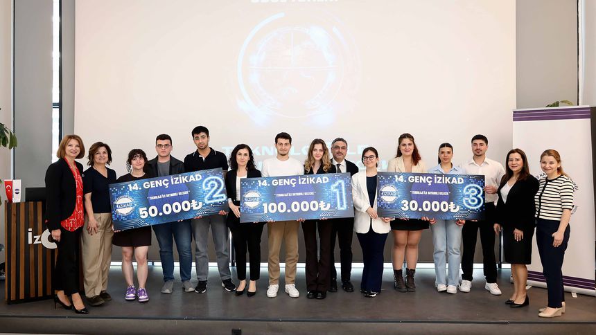 Genç İZİKAD girişimcilik yarışması sonuçlandı