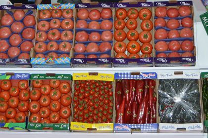 Kasımda domates ve sebze miktarı arttı, meyve azaldı