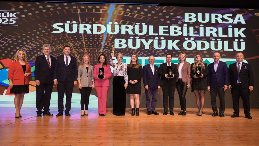 'Bursa Sürdürülebilirlik Ödülleri' sahiplerini buldu