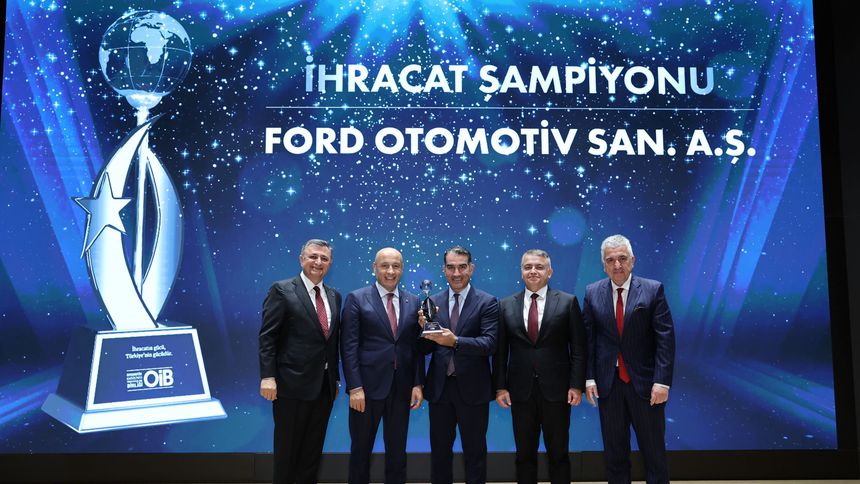 Otomotivde ihracatın şampiyonları ödüllendirildi