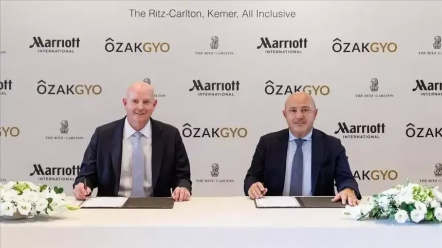 Özak GYO ile Marriott'tan yeni otel projesi için iş birliği