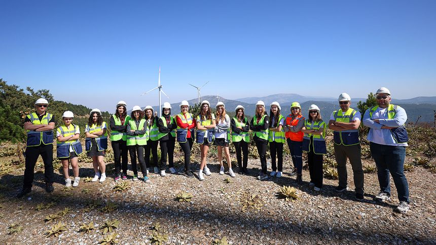 Borusan EnBW Enerji’den kız öğrencilere yeşil yaka desteği