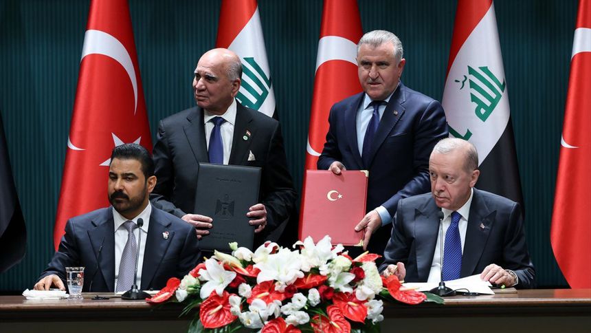 Türkiye ve Irak iki tarihi proje imzaladı