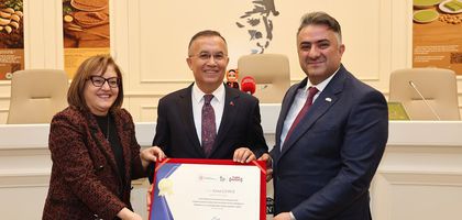 Coğrafi işaret alanında Türkiye lideri Gaziantep’te değer katanlara teşekkür!