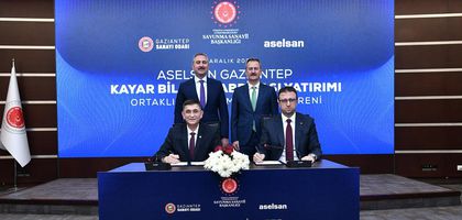 ASELSAN Gaziantep Kayar Bilezik Fabrikası için imzalar atıldı
