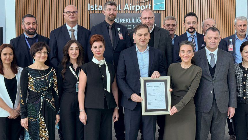 İstanbul Havalimanı'na 'ISO 22301' sertifikası
