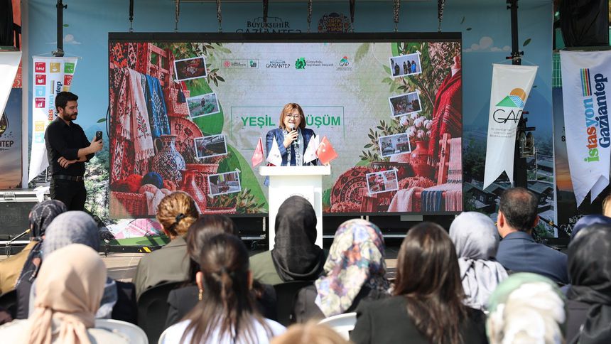 Gaziantep’te kadın kooperatifleri için ‘Yeşil Dönüşüm’ buluşması