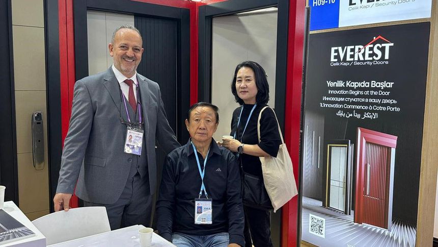 Everest Çelik Kapı, Kanton Fuarı'na katıldı