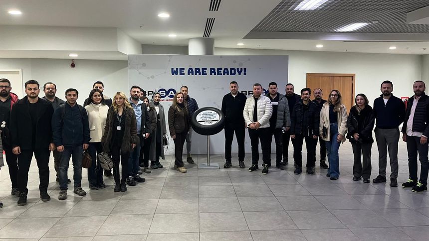 KalDer Kayseri, Brisa Aksaray Lastik Fabrikası'nı ziyaret etti