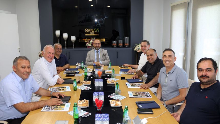 Kütahya OSB Yönetim Kurulu, Sanayi 1973 Restaurant Lounge'da toplandı
