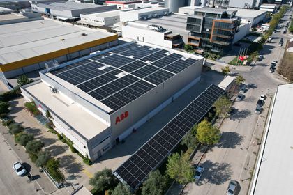 ABB, İzmir tesisinde 1 milyon kWh yenilenebilir enerji üretti