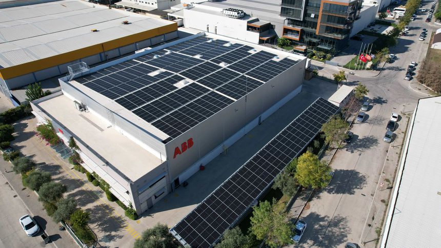 ABB, İzmir tesisinde 1 milyon kWh yenilenebilir enerji üretti