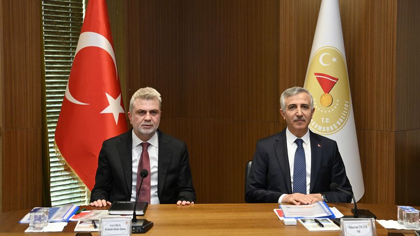 Başkan Görgel, Vali Ünlüer ile İl Koordinasyon Toplantısına Katıldı