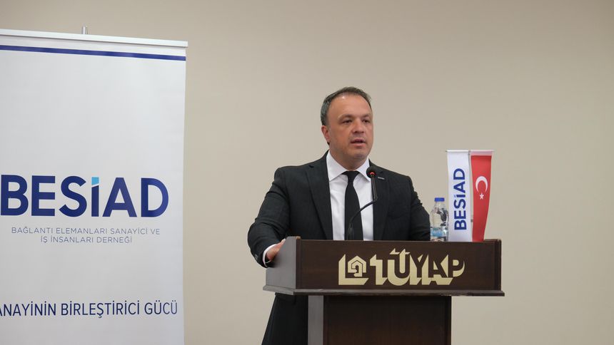 BESİAD’da Sinan Topuk güven tazeledi