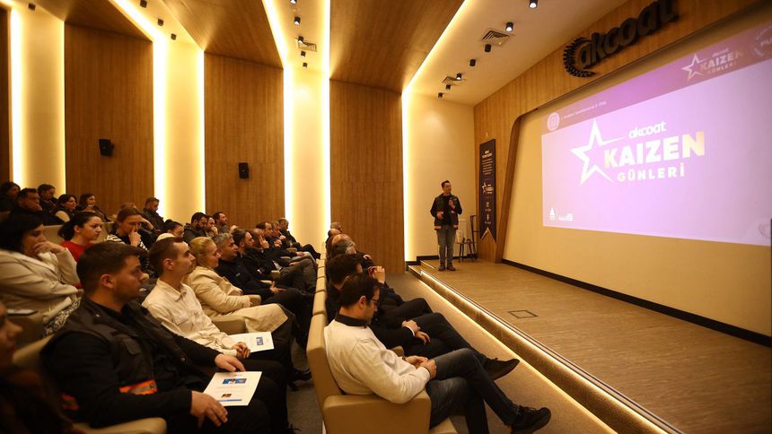 Akcoat, Kaizen Günü etkinliğinde başarılı projeleri ödüllendirdi