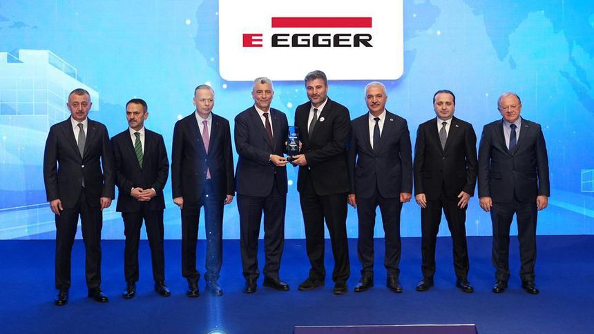 EGGER 'Türkiye İhracat Başarısı Ödülü'nü kazandı