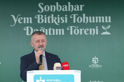 Kocaeli’de 1.250 ton yem bitkisi tohumu toprakla buluşacak