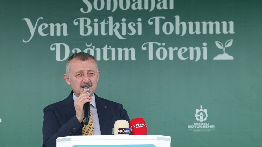 Kocaeli’de 1.250 ton yem bitkisi tohumu toprakla buluşacak
