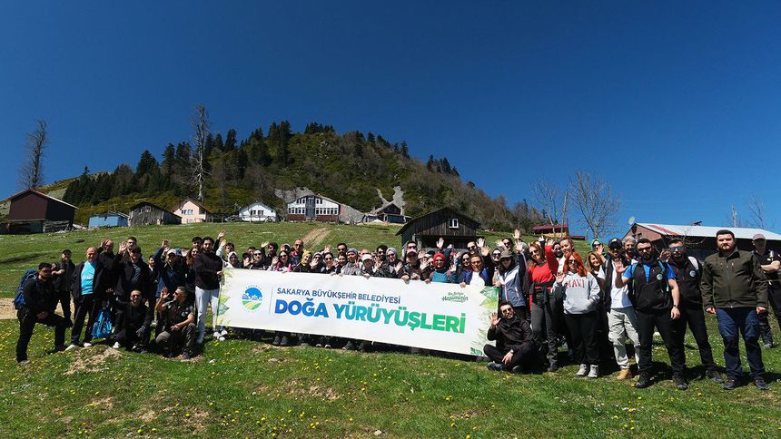Sakarya’da, ilkbahar doğa yürüyüşleri başladı