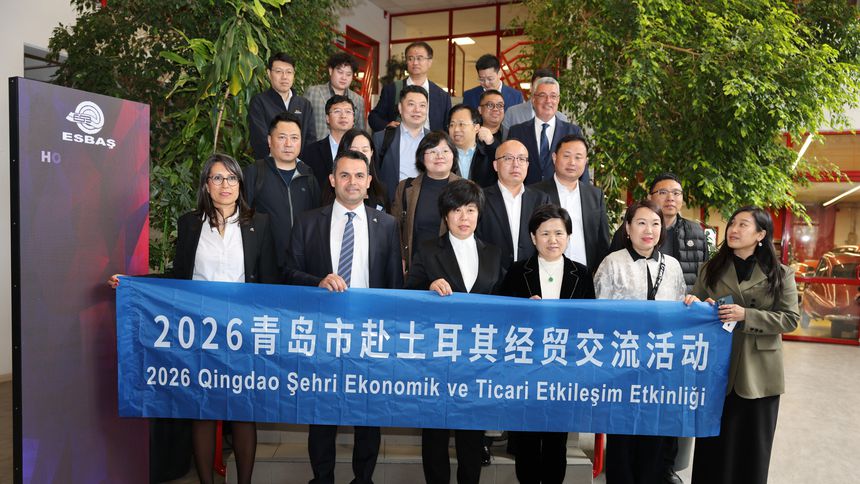 ESBAŞ ve BASBAŞ'tan Çin heyetiyle iş birliği mutabakatı