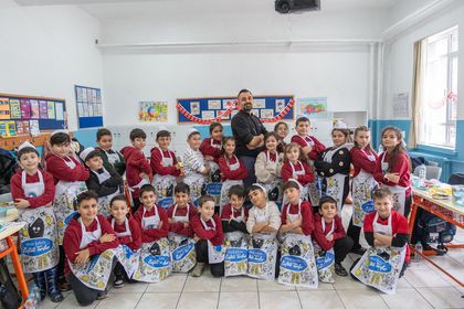 Marmarabirlik'ten 'Minik Şeflerle Zeytinli Tarifler' projesi