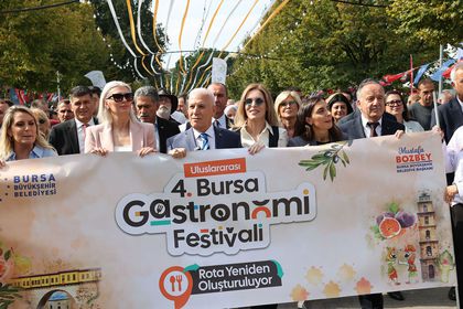 Uluslararası 4. Bursa Gastronomi Festivali kapılarını açtı