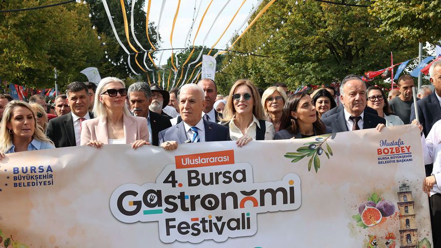 Uluslararası 4. Bursa Gastronomi Festivali kapılarını açtı