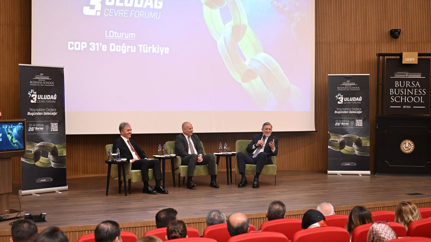 Bursa’dan COP31’e güçlü mesaj: “Yeşil dönüşüm rekabetin yeni anahtarı olacak”