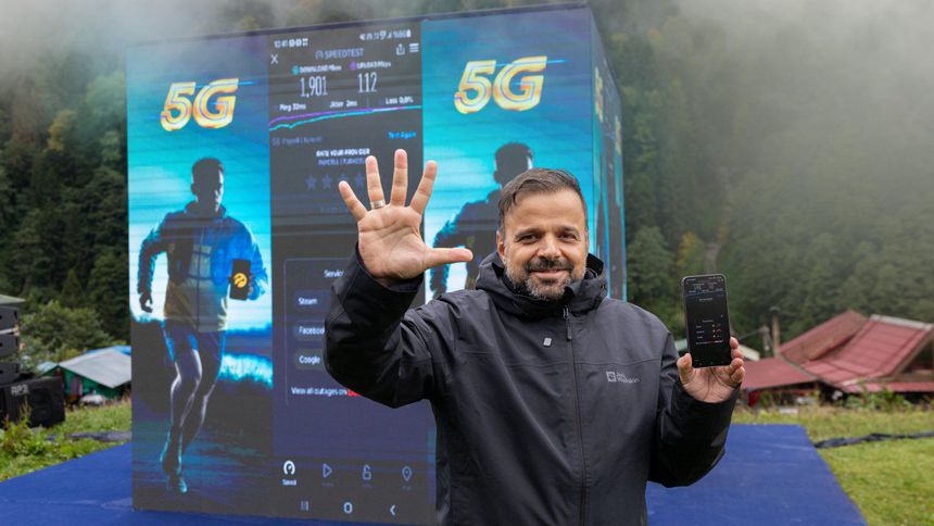 Turkcell'den 1250 metrede 5G testi