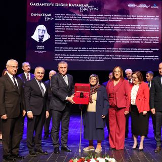 Gaziantep’e değer katanlar ödüllendirildi