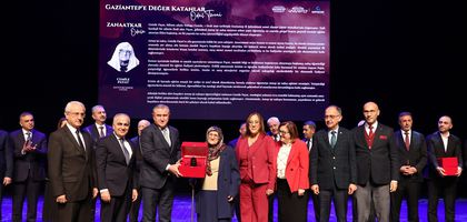 Gaziantep’e değer katanlar ödüllendirildi