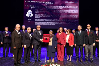 Gaziantep’e değer katanlar ödüllendirildi
