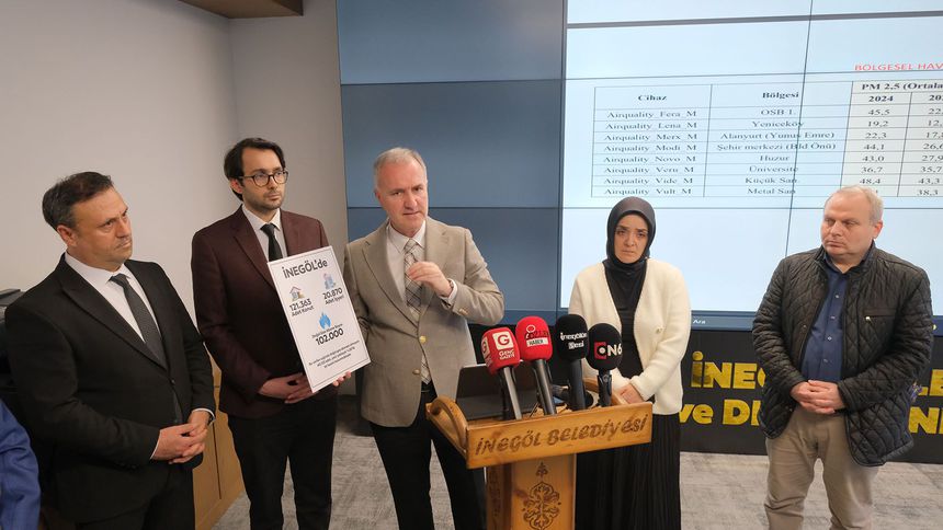 İnegöl’de hava kalitesinde kalıcı iyileşme sağlandı